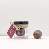 Pot Anti-Stress - pierre précieuse Jaspe Polychrome (pierres précieuses, minéraux, cristal, cadeau, protection, paix, anti-stress, porte-bonheur, pour lui, pour elle, Noël, Sinterklaas)