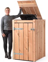 Containerombouw Anna - Kliko Ombouw Enkel - Containerberging - Containerkast enkel - Container berging - Wood Selections