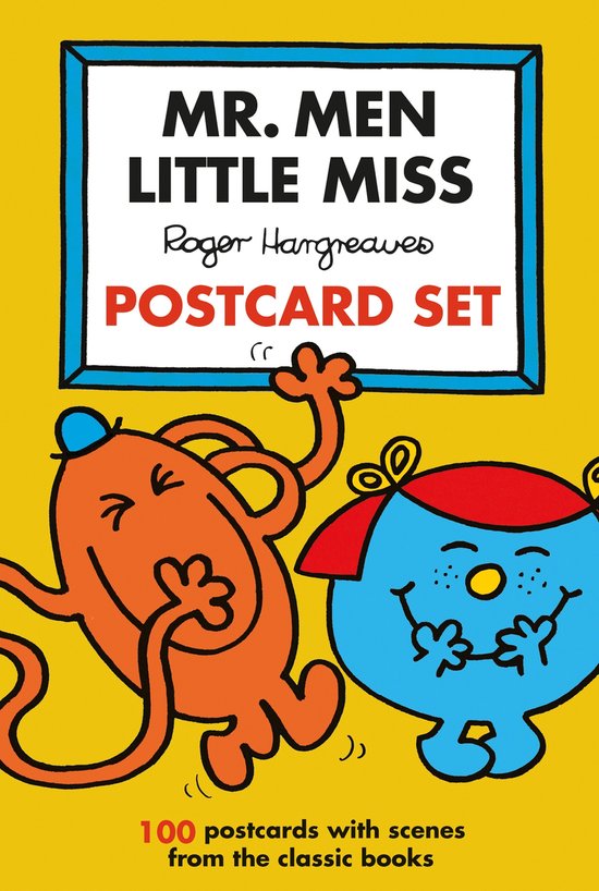 Foto: Mr men little miss postcard set