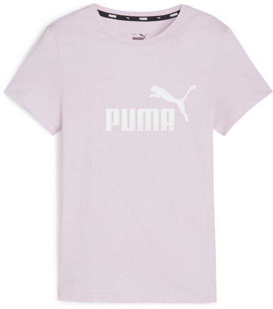 T-shirt PUMA ESS Logo Tee G FALSE - Grape Mist