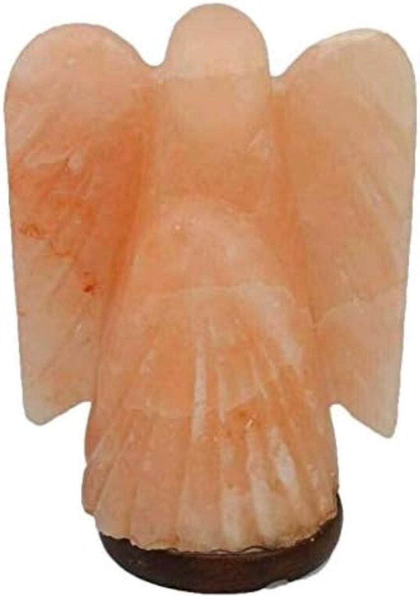 Zoutlamp Himalayazout Zoutlamp Nachtlampje Himalaya Zoutlamp Zoutsteen Lamp engel inclusief kabel en lampen
