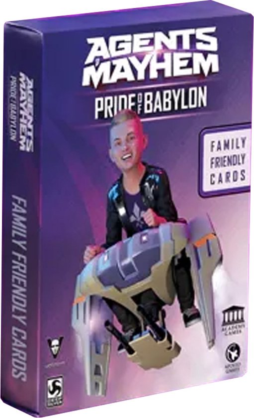 Agents of Mayhem Pride of Babylon: Family Friendly Uitbreiding - Academy Games - Engelstalige Editie