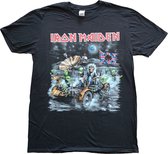 Iron Maiden - Knebworth Moon Buggy Heren T-shirt - XL - Zwart