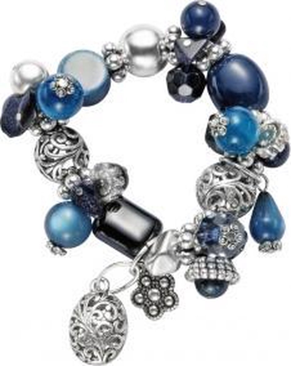 Behave - Armband - Elastisch - Blauw