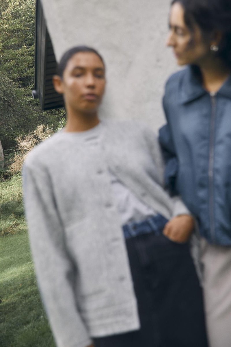 Object Kuna Jacket 131 Light Melange Grijs