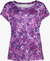 T-shirt de sport femme Osaga avec imprimé violet - Taille XXL