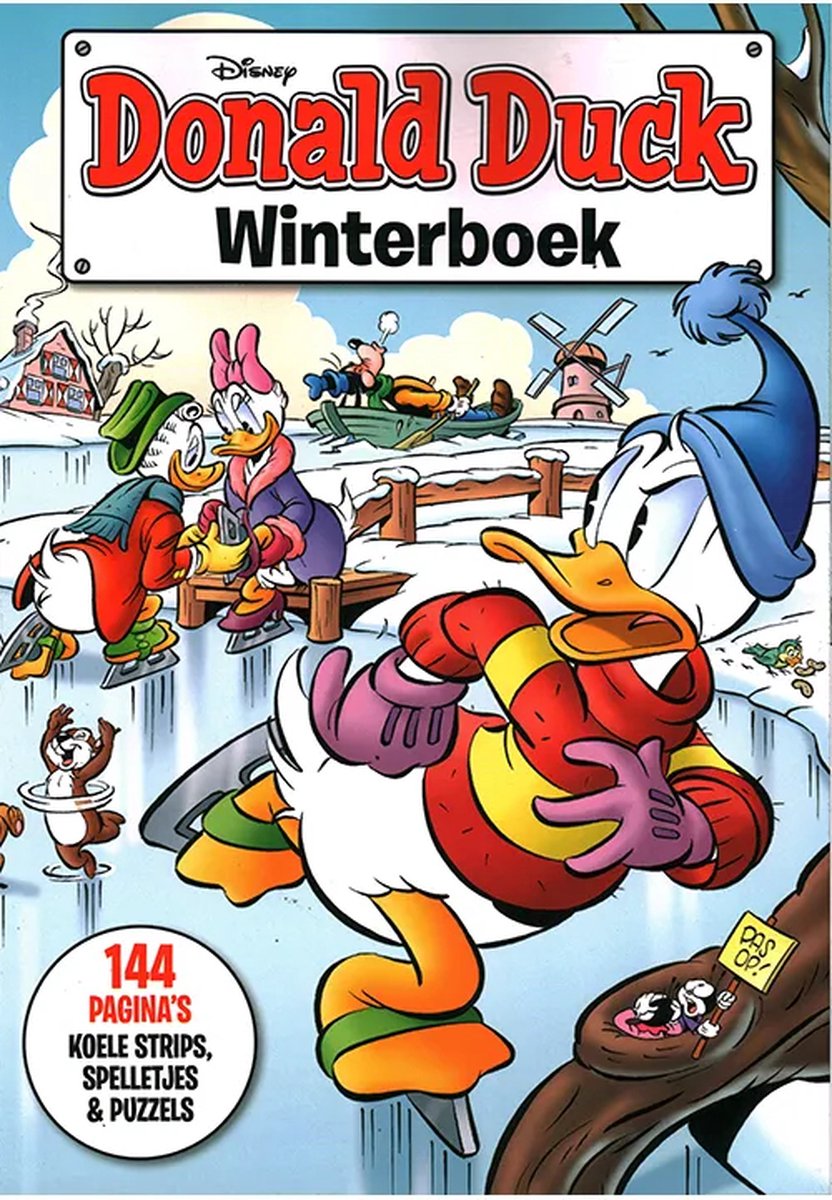 DONALD DUCK WINTERBOEK 2023/2024 BE