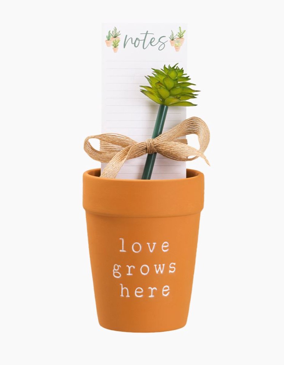 Eccolo Love Grows Here Plant Happy Gift Set