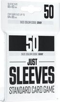 Just Sleeves - Standard Card Game Sleeves: Black (50 stuks)