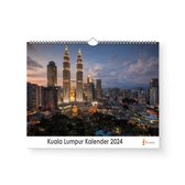 XL 2024 Kalender - Jaarkalender - Kuala Lumpur