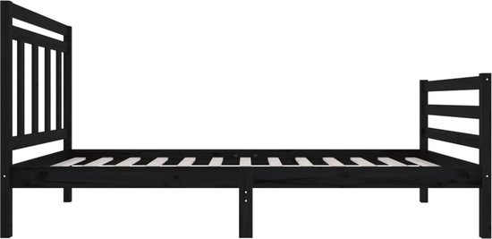 WOODRAM Rollattenbodem 90 x 200 cm voor bed, 17 gebogen latten van berkenhout, verbonden met een lint. Opvouwbare houten lattenbodem, geschikt voor veer- en schuimmatrassen, 90 x 200 cm