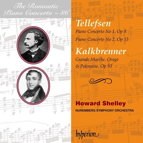 Nuremberg Symphony Orchestra, Howard Shelley - Tellefsen & Kalkbrenner Piano Concert (CD)