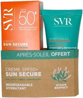 SVR Sun Secure Crème Hydratant + Gratis Aftersun Melk 50ml SPF50+
