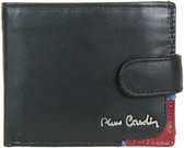Pierre Cardin - [Mid Click] - Luxe Leren portemonnee portefeuille voor mannen heren zwart RFID - Vaderdag Cadeau Geschenkidee Verjaardagscadeau voor hem - HandbagsUniverse