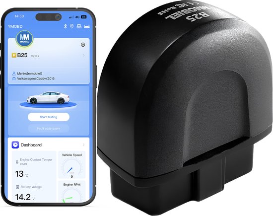MMOBIEL Scanner OBD2 Bluetooth Pro Diagnostic OBD pour toutes les