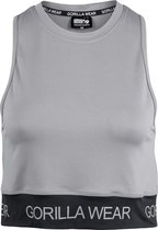 Gorilla Wear Colby Cropped Tank Top - Grijs - XL