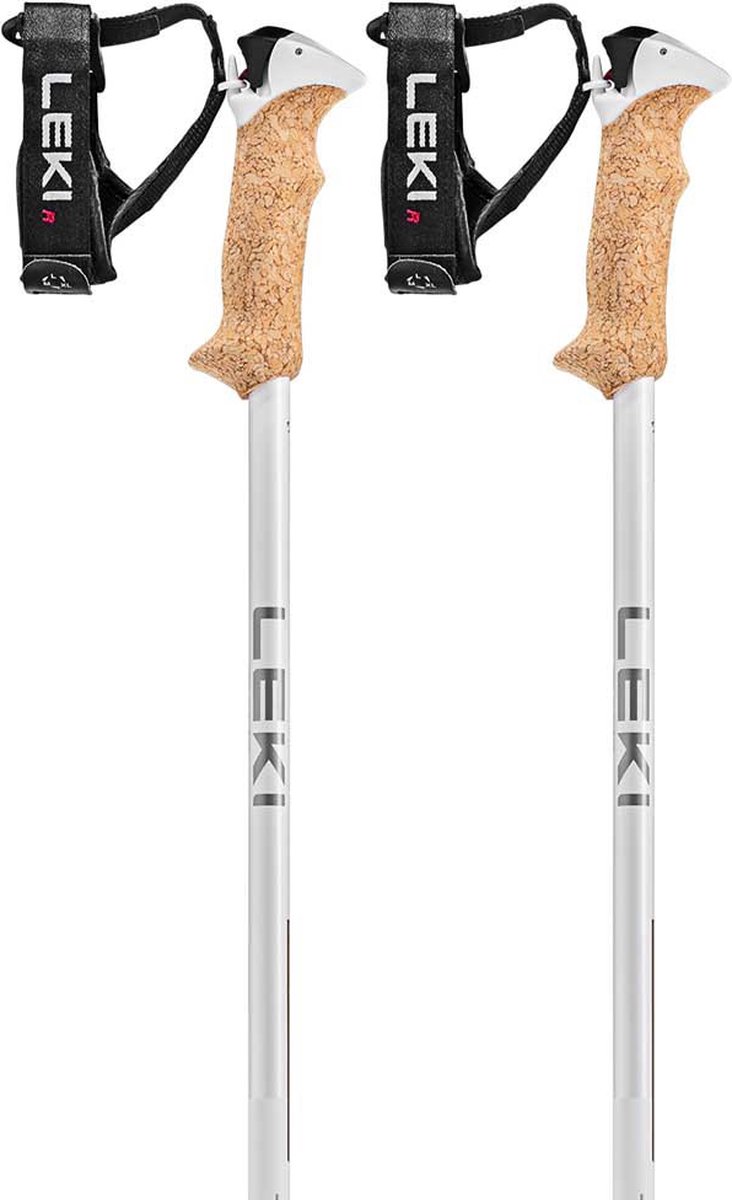 Leki Stella S Skistok white-silver-whitegold 1100