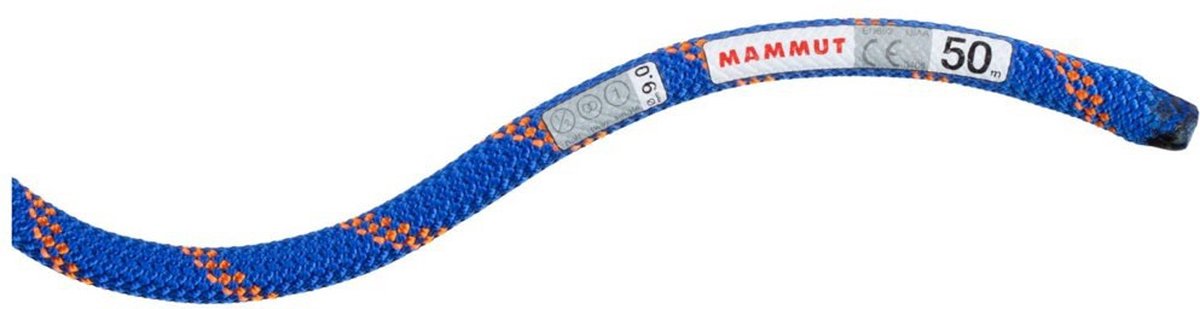 Mammut Alpine Sender Dry 9.0 Mm Touw Blauw 50 m