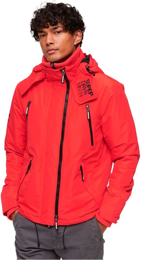 Superdry Mountain Windjack Rood M Man