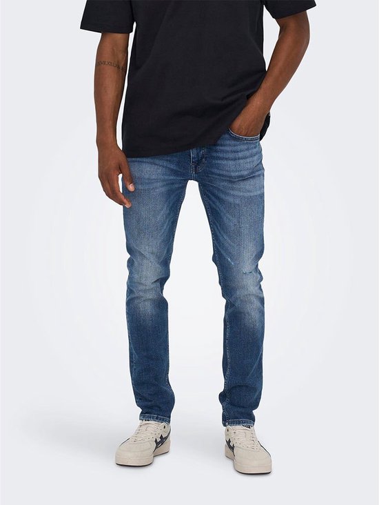 Only & Sons Loom Slim Jeans Blauw 30 / 34 Man