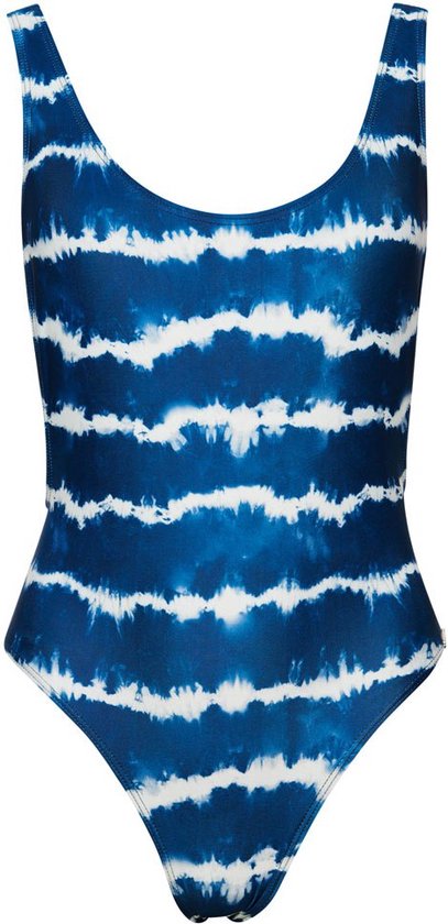 Superdry Code Tie Dye Zwempak Blauw 2XS Vrouw