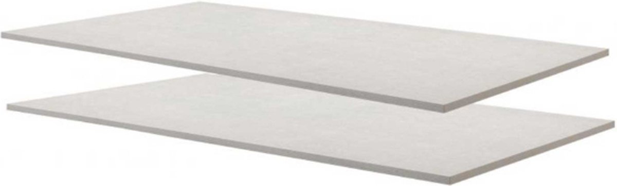 Set Van 2 Legplanken Spectre 56cm - Wit
