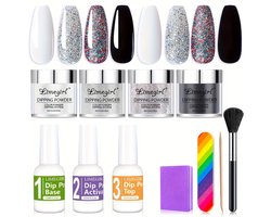 Dip Nagels - Dip Powder Nagels - Dipping Powder - Dipping Powder Nails Set - Dipping Powder Starters Kit