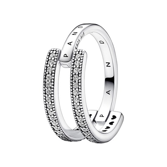 Bague pour femme Pandora Ring Argent - Couleur argent - 16,50 mm / taille  52 | bol