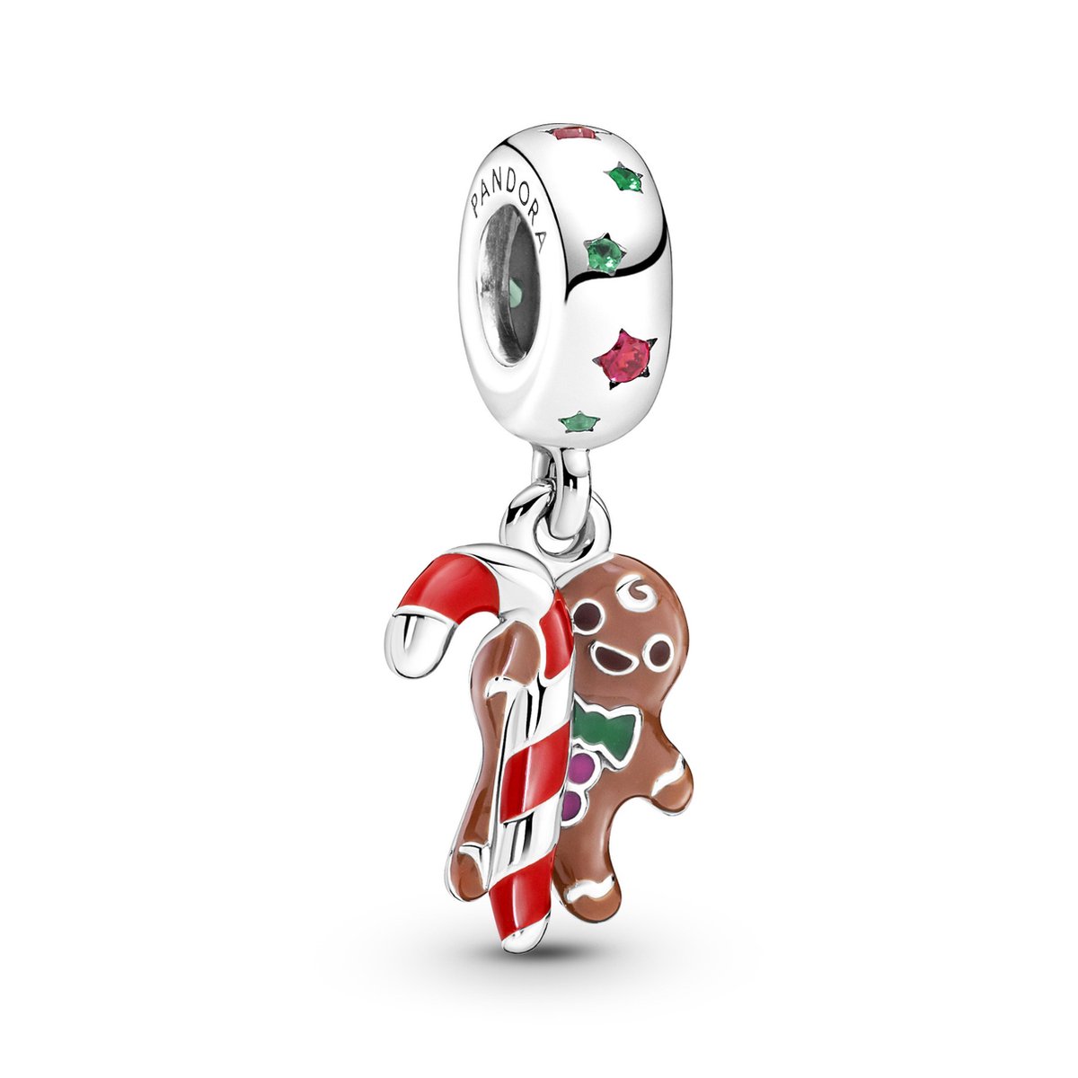 PANDORA GINGERBREAD MAN DANGLE 799637C01