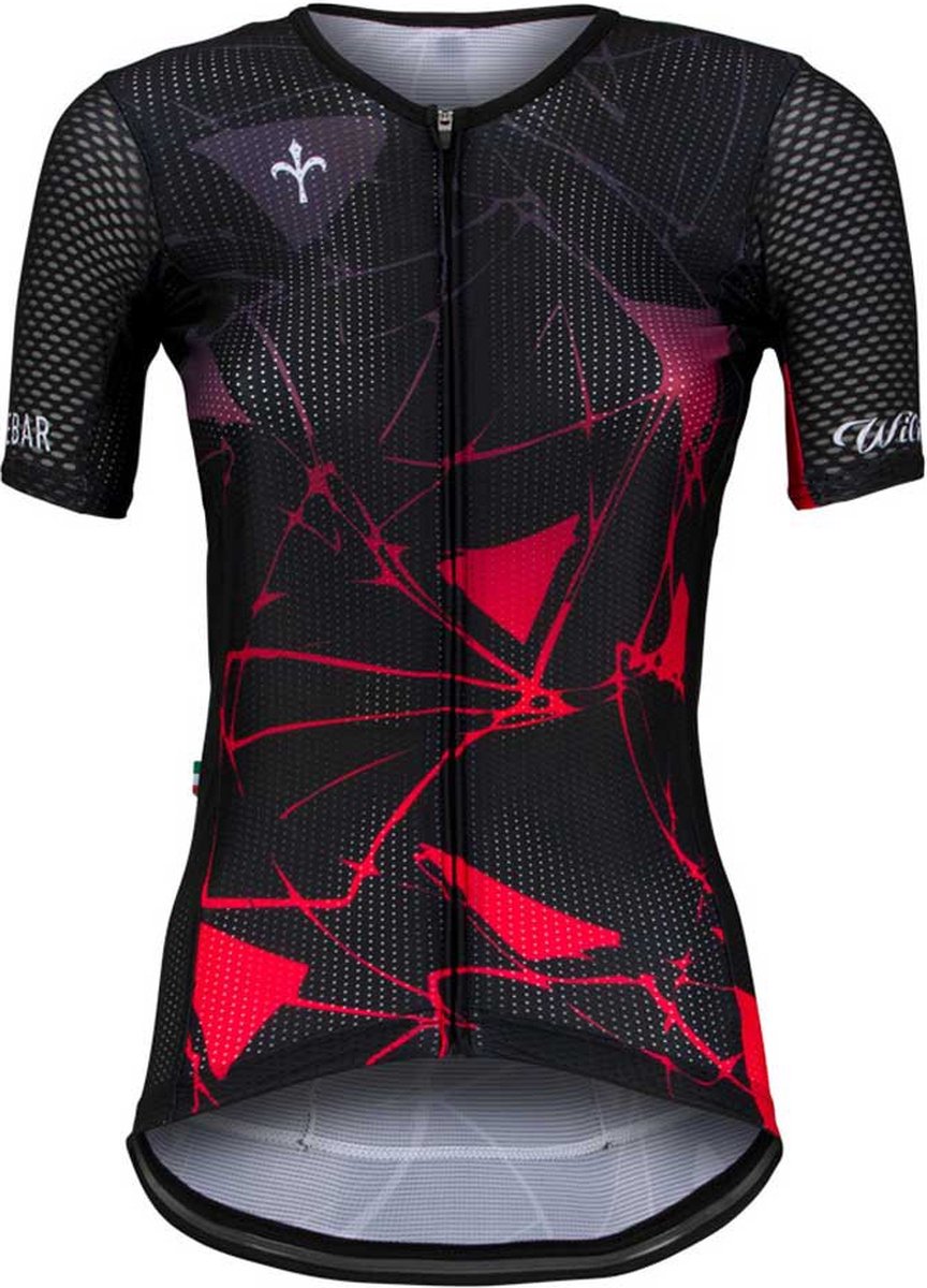 Wilier Lanzarote Korte Mouw Wielertrui Zwart M Vrouw