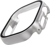 Watch case screenprotector - hoesje - geschikt voor Apple Watch Ultra / Ultra 2 - 49 mm - zilver