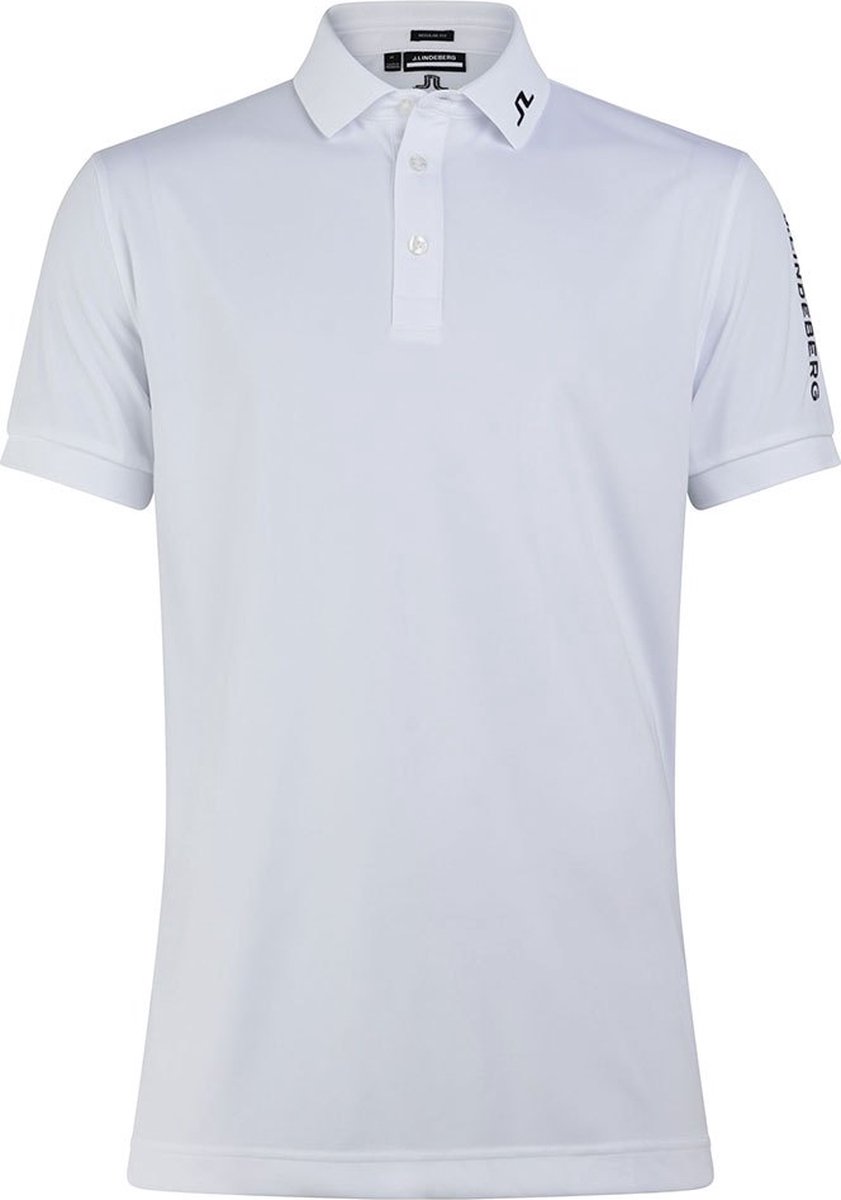 J.lindeberg Tour Tech Regular Fit Polo Met Korte Mouwen Wit 2XL