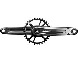Sram crankstel SX Eagle Boost 12V 175mm Powerspline aluminium 32T zwart