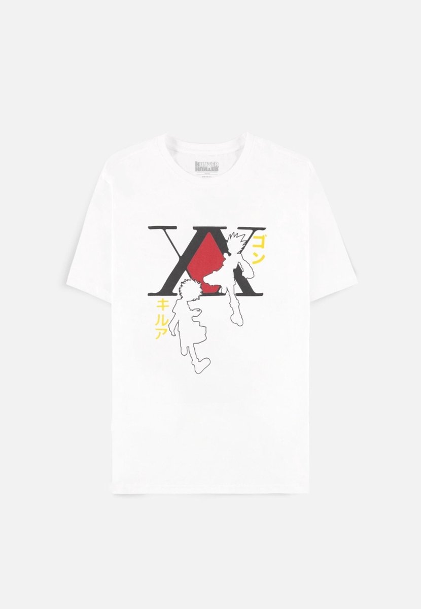 Hunter X Hunter - Gon & Killua Heren T-shirt - M - Wit