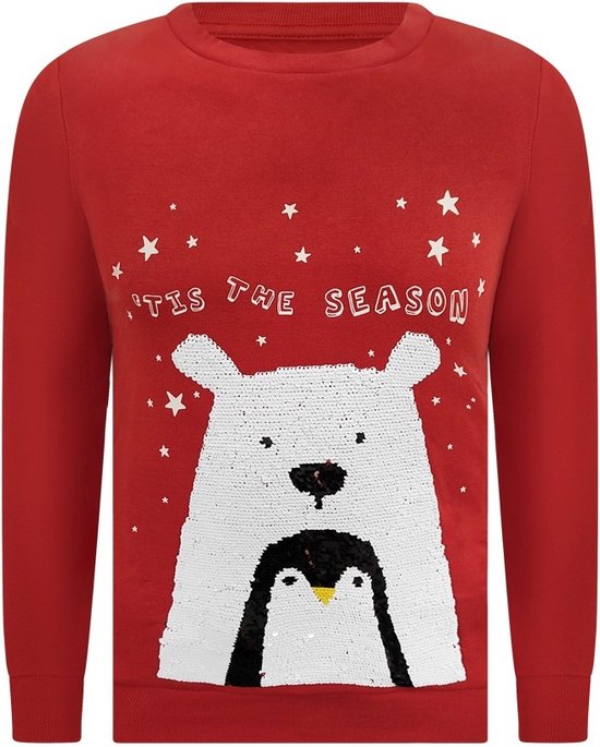 United Labels Wintertrui Kerstman, Ugly Sweater voor heren, groen