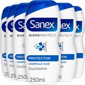 Sanex Douchegel Dermo Protector - 6 x 250 ml - Voordeelverakking