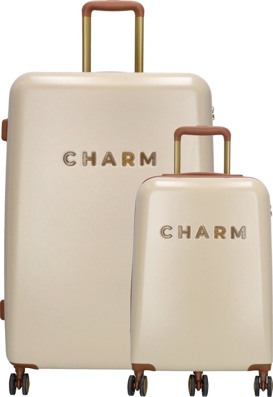 Charm London Nice Travel Kofferset - 2 delig - TSA...
