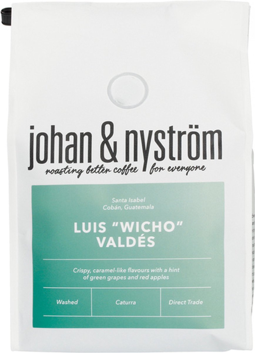 Johan & Nyström - Guatemala Luis Wicho Valdes Washed Filter 250g (specialty coffee - ethical, sustainable and traceable)