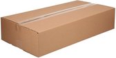Kartonnen verzendverpakking - Bundel van 25 stuks - 54 x 27 x 11 cm - Enkelgolf - Doos voor verzending - Verzenddoos van karton - Verpakkingsdoos voor verzending - Kartonnen verpakkingsoplossingen - Bruin