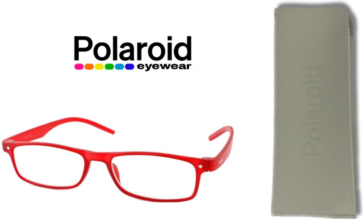 Leesbril Polaroid PLD0017 R-Rood -+2.00