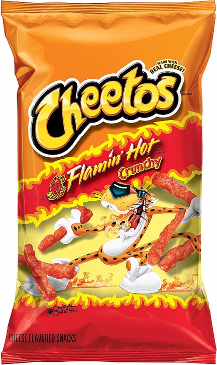 Multipak Chips Cheetos Crunchy Flamin Hot (2x 226GR)