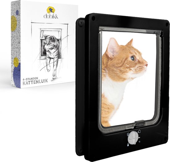 Petsafe Dierenluik 932 Magnetic S - Kattenluik - 22.6x10.5x22 Petsafe Dierenluik 932 Magnetic S - Kattenluik - 22.6x10.5x22