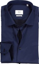 ETERNA 1863 modern fit premium overhemd - 2-ply twill heren overhemd - donkerblauw - Strijkvrij - Boordmaat: 42