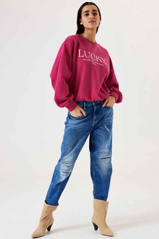 GARCIA Dames Sweater Roze - Maat M