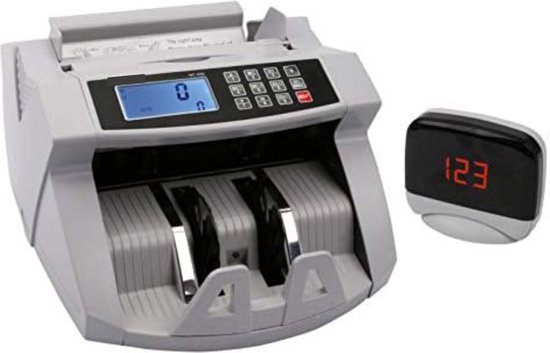 Biljettelmachine - Geld machine teller - Geld Tel Machine - Grijs - Merkloos