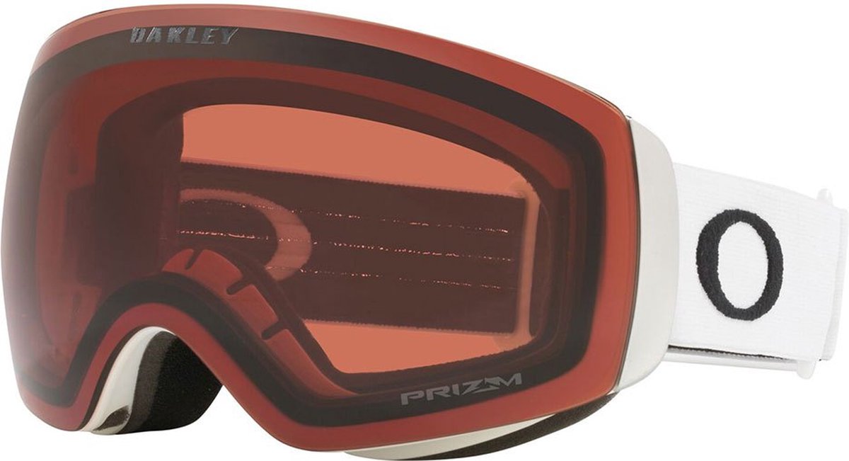 Oakley Flight Deck M - Skibril - Matte White - Prizm Snow Garnet