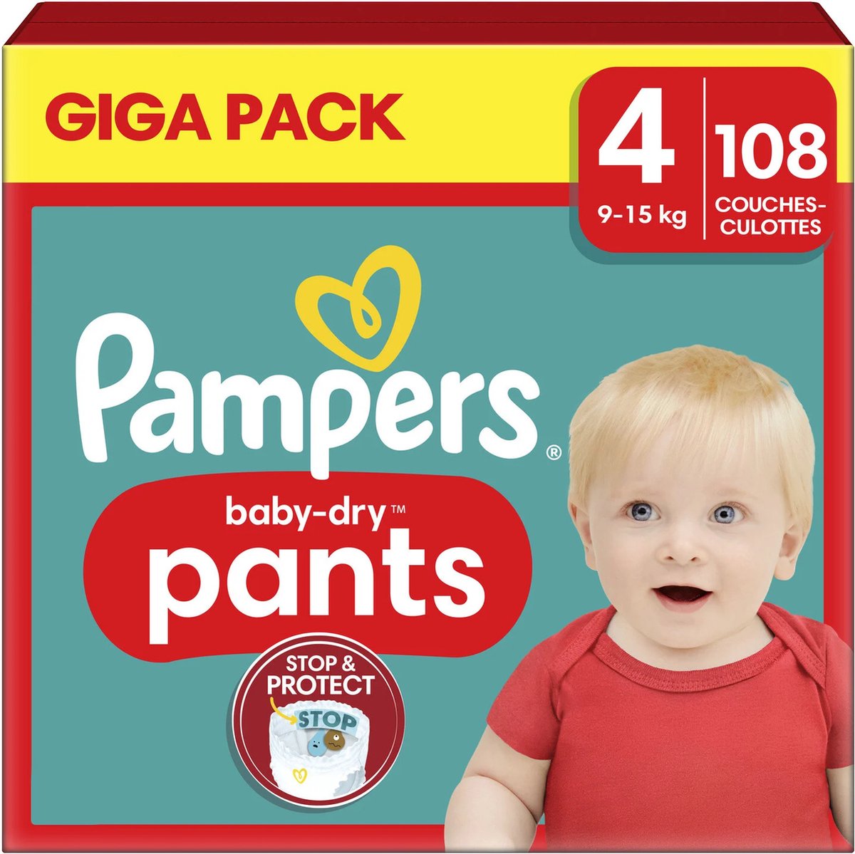 Pampers Baby-Dry Pants Maandbox maat 4