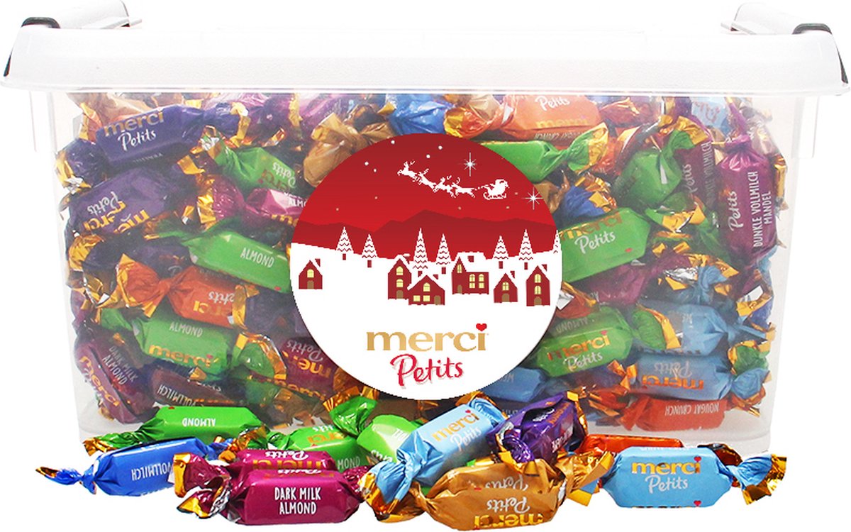 merci kerstcadeau - merci Petits chocolade bonbons - 2000g