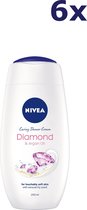 NIVEA Diamond Touch Douchecrème 250ml 5+1 gratis