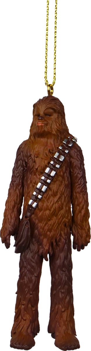 Ornament plastic chewbacca l8cm